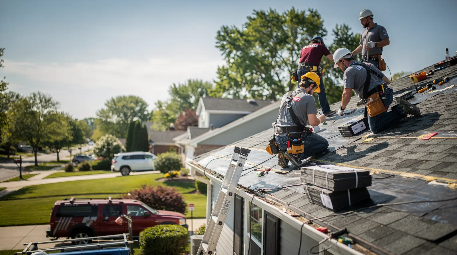 Roof Repair in Niantic, IL around you